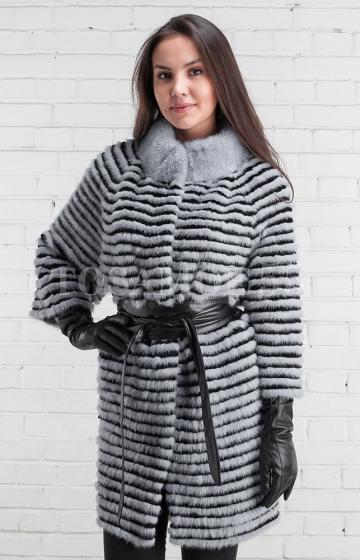 Пальто из норки серого цвета размеры 40-56